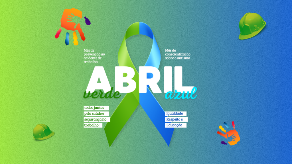 Abril Azul e Verde
